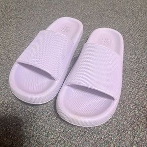 lilac purple slides